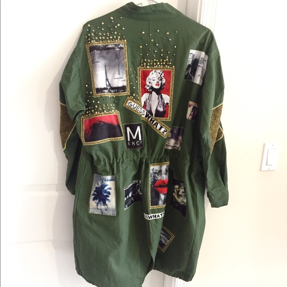 Marilyn Monroe Studs Mods Coat
